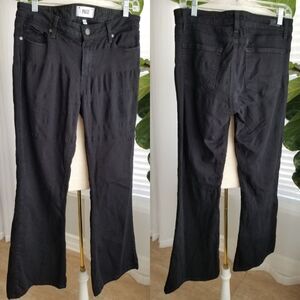 Paige Skyline Bootcut Jeans Black shadow size 31